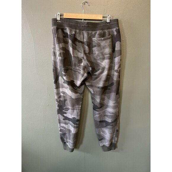 Abercrombie & Fitch Womens Black Camo Jogger Sweatpants w/ Drawstring Size M - Picture 2 of 3